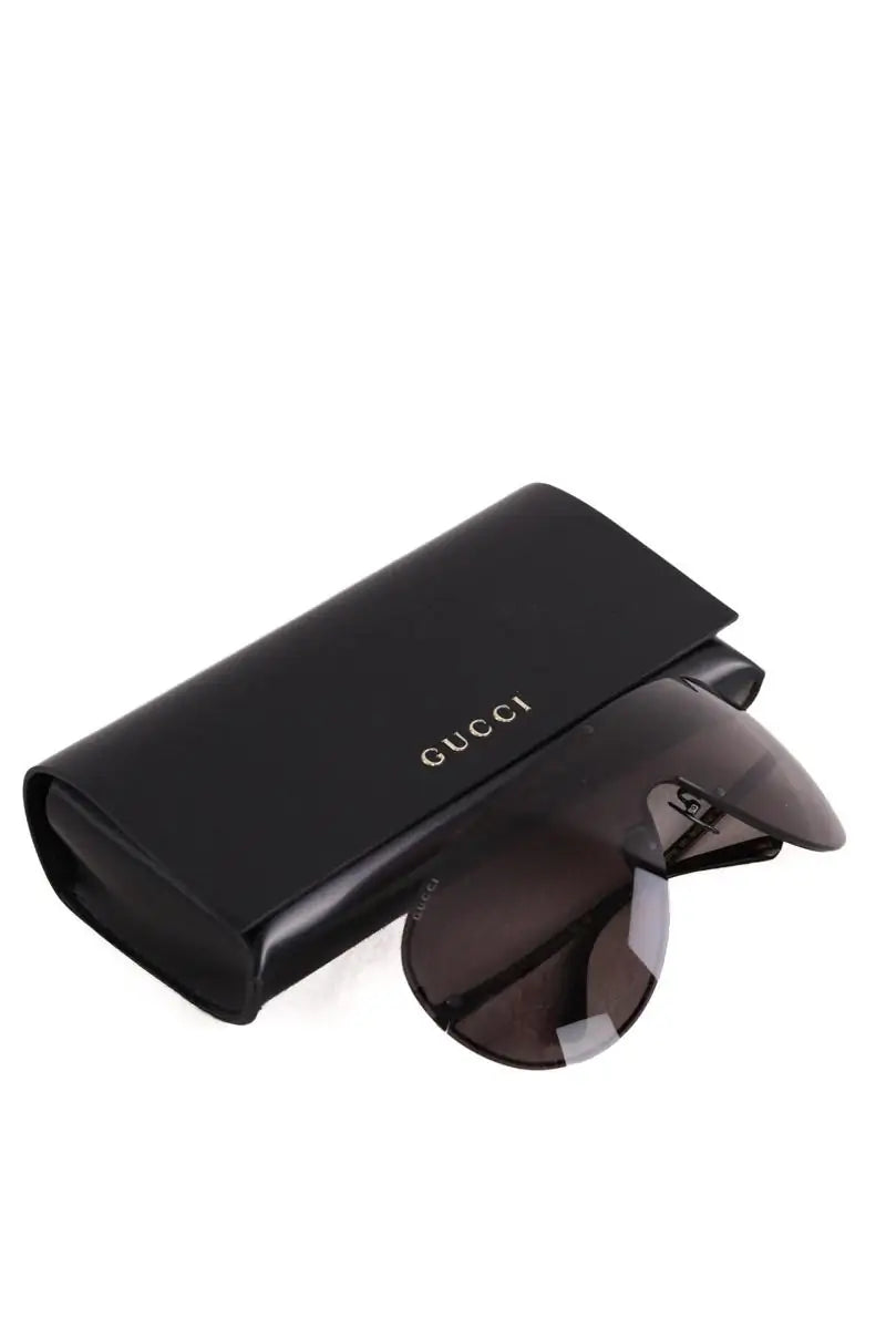 Lunettes de soleil Gucci Noir en Métal