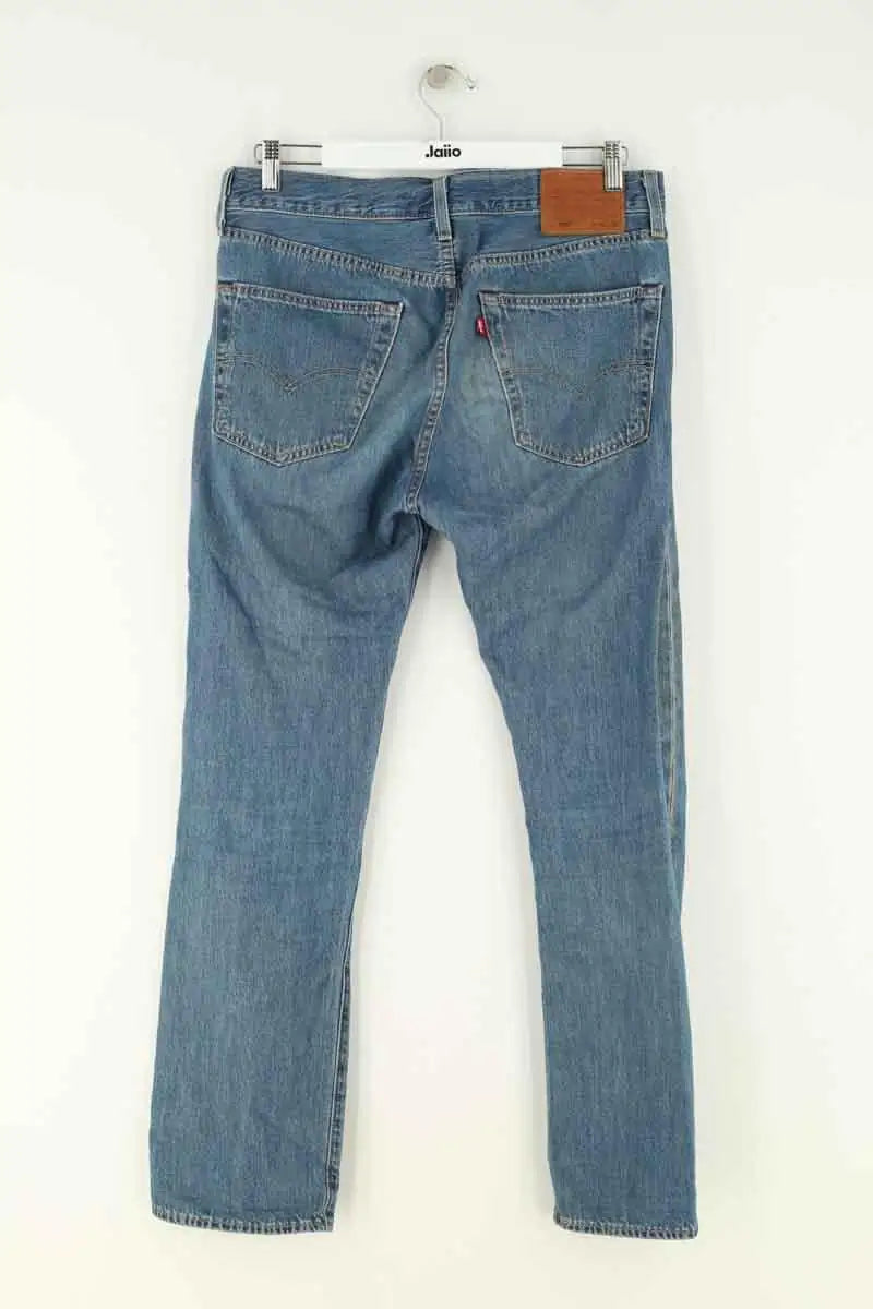 Jean droit Levi's 501 Bleu en Coton