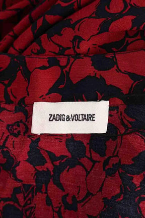 Robe Zadig & Voltaire Bordeaux en Viscose