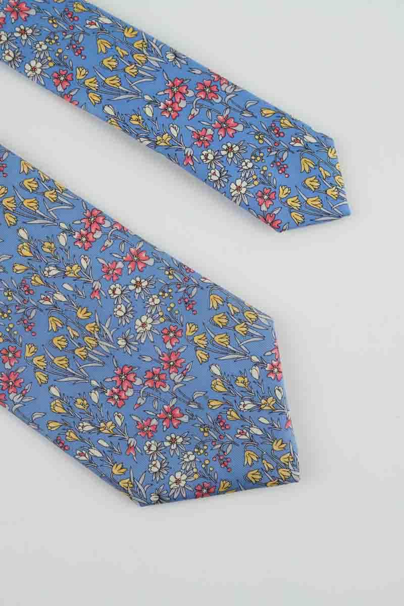 Cravate Figaret  Bleu