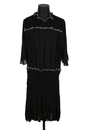 Mi-longueur Longchamp  Noir