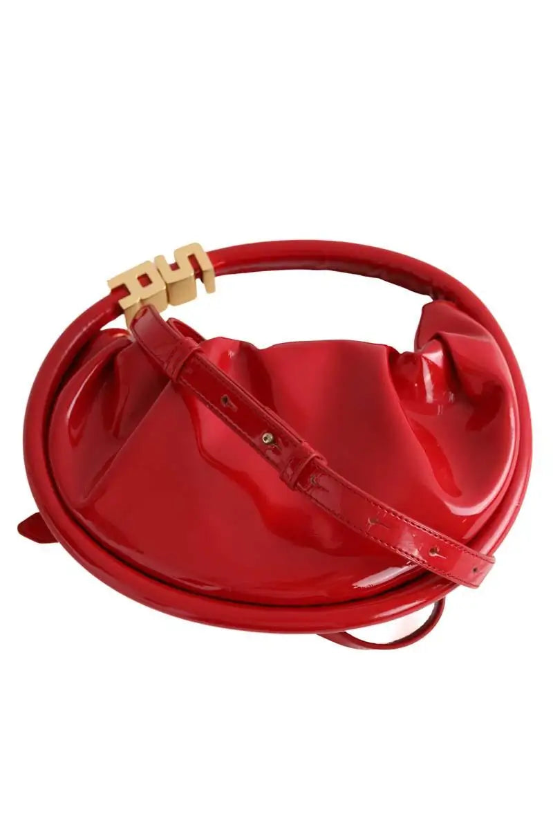 Sac à bandoulière Sonia Rykiel Domina Rouge en Cuir verni