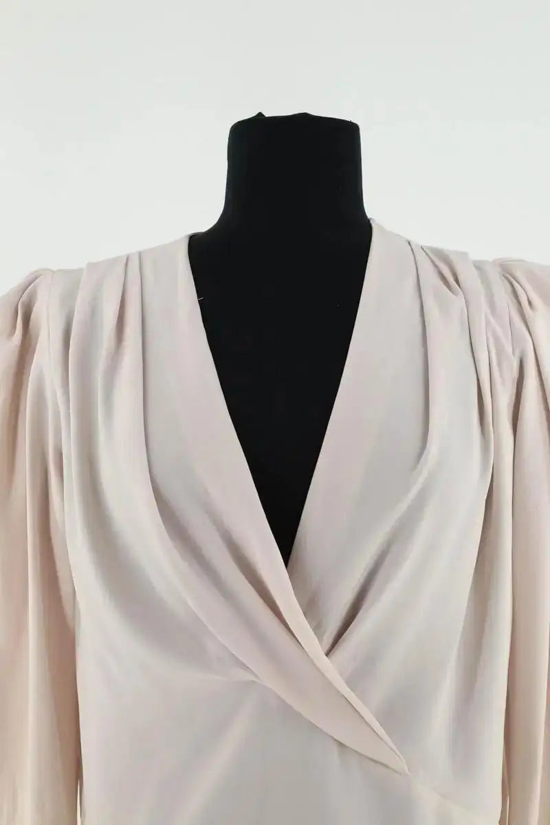Blouse Iro Charina Ecru en Synthétique