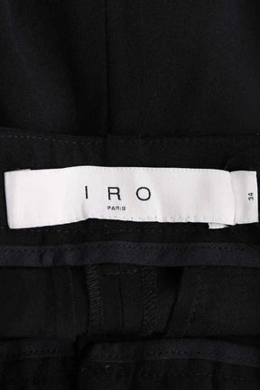 Pantalon Iro Noir en Laine