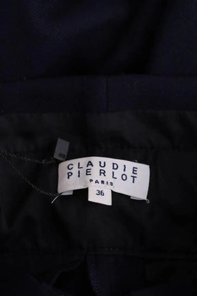 Pantalon Claudie Pierlot Marine en Laine