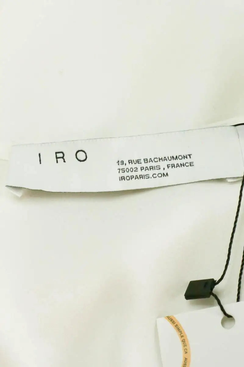 Robe Iro Blanc en Synthétique