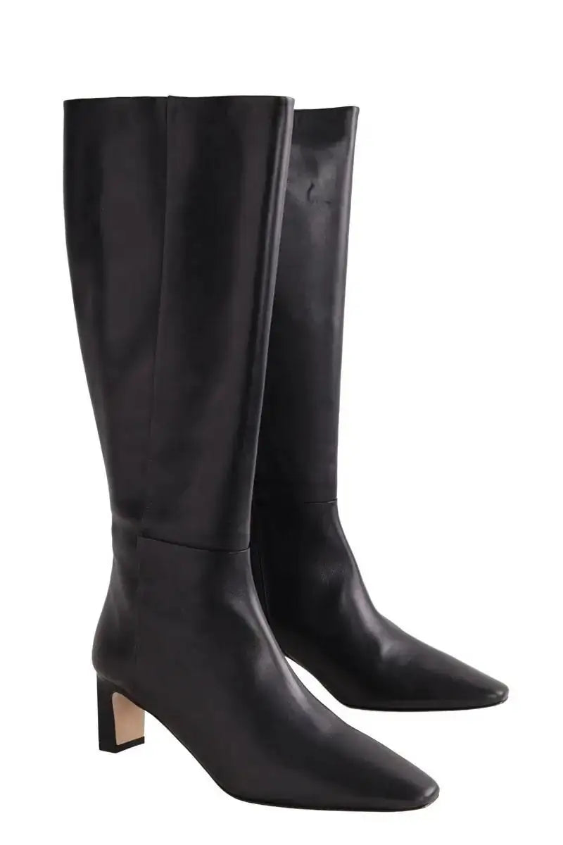 Bottes LK Bennett Margarite Noir en Cuir