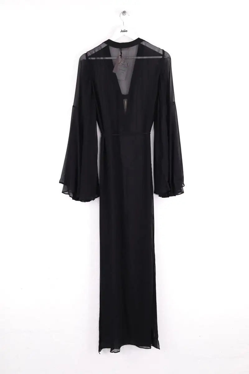Robe Kaftan Agent Provocateur Noir en Soie