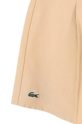 Jupe Lacoste Beige en Coton