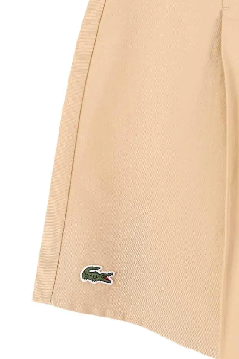 Jupe Lacoste Beige en Coton