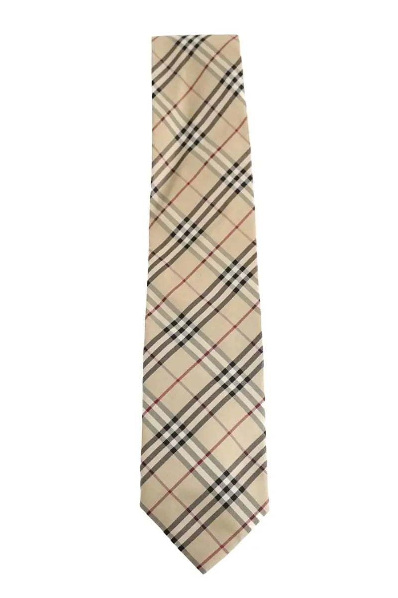 Cravate Burberry  Marron