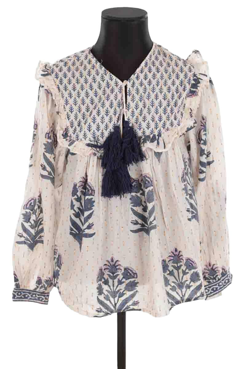 Blouses SZ Blockprints  Blanc