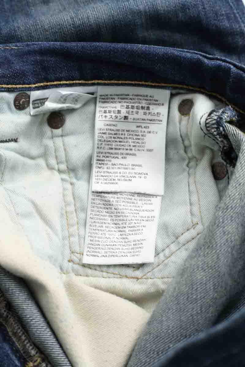 Slim Levi's 512 Bleu