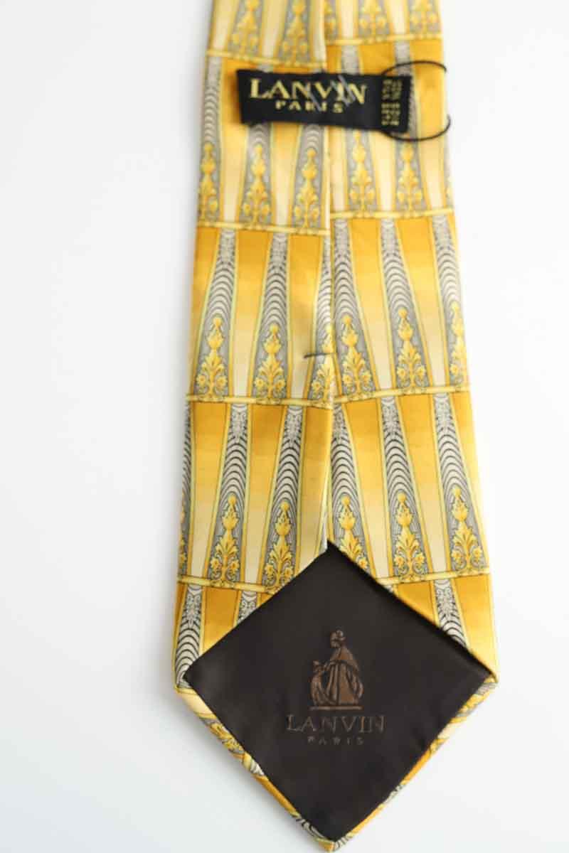 Cravate Lanvin  Jaune