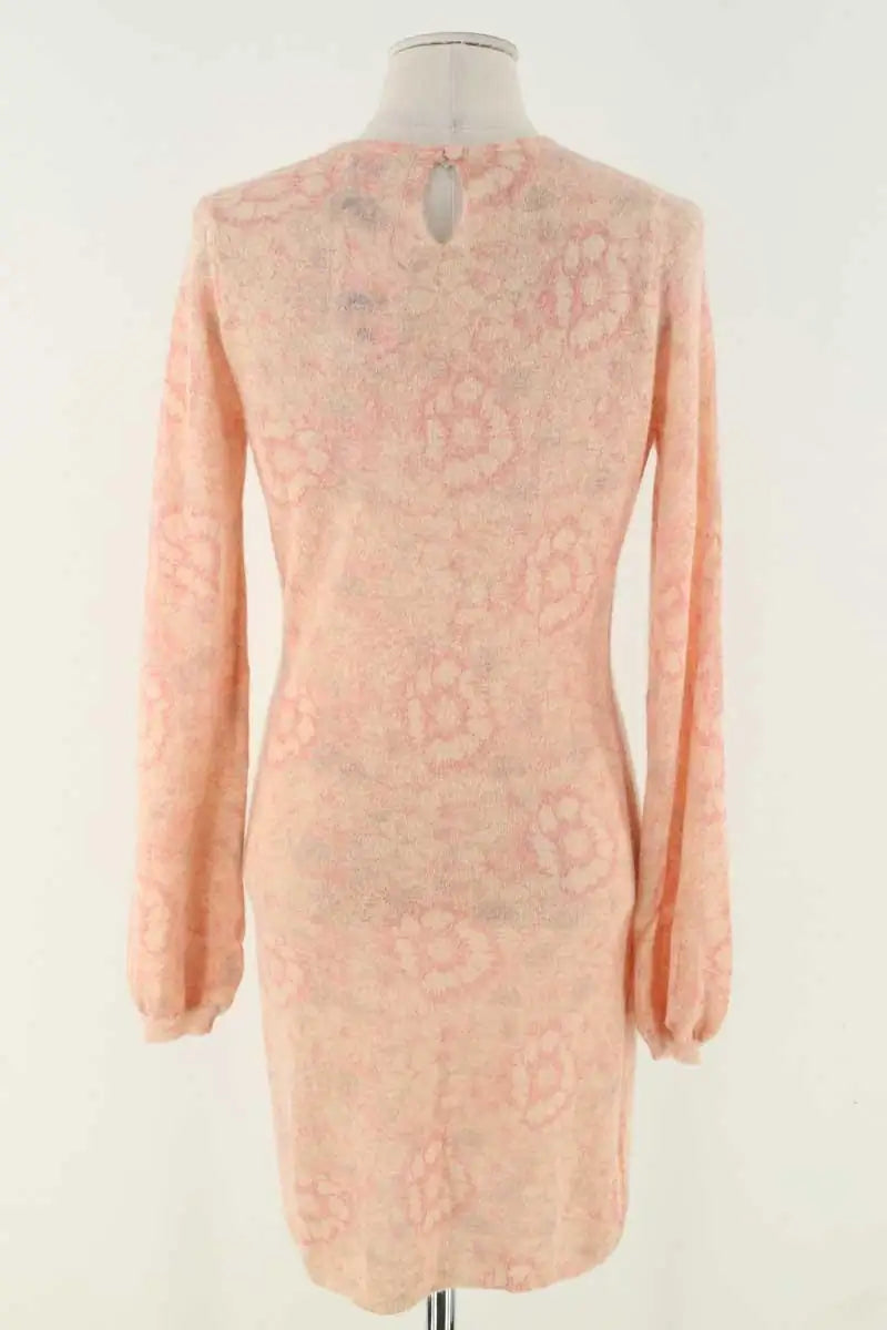 Robe Rouje Rose en Synthétique