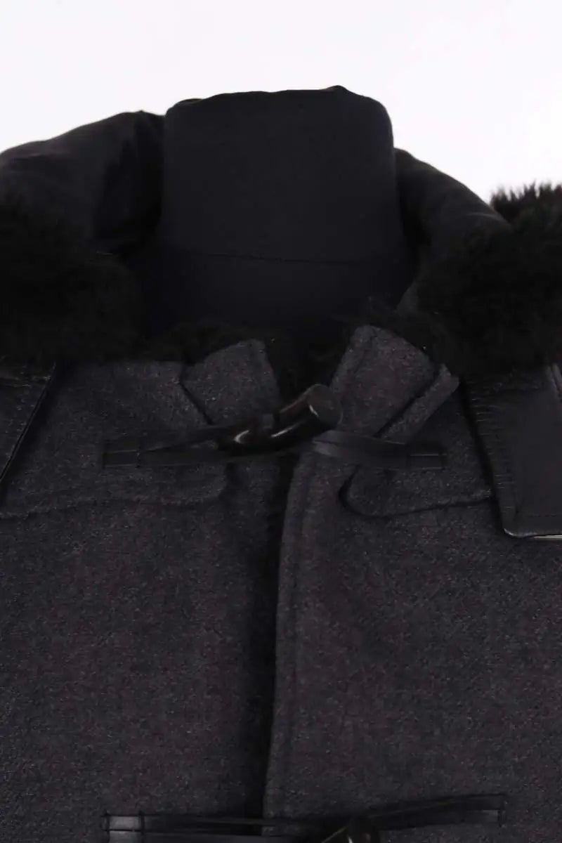 Manteau The Kooples Gris en Laine