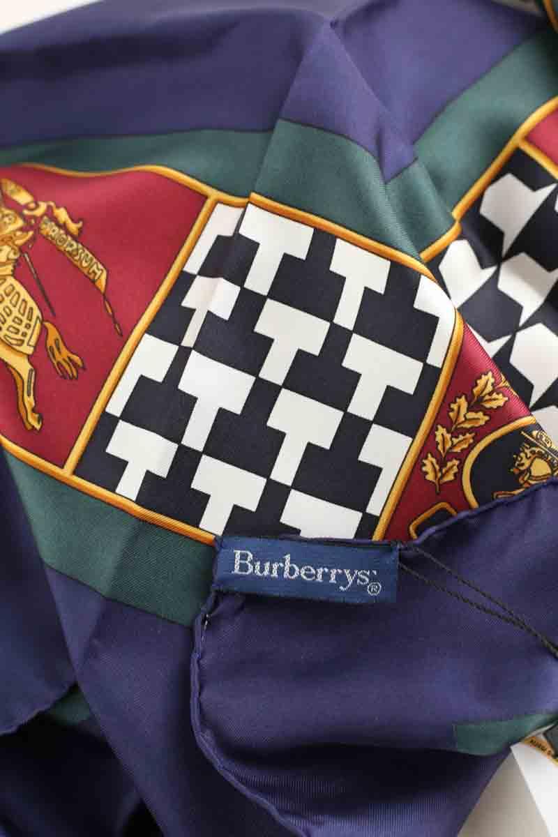 Carrés Burberry  Bleu