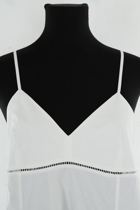 Mi-longueur Goop  Blanc