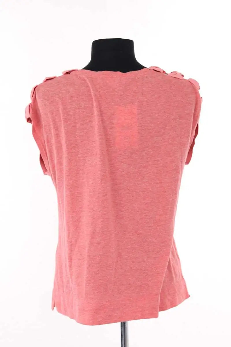 Top sans manche Claudie Pierlot Rose en Coton