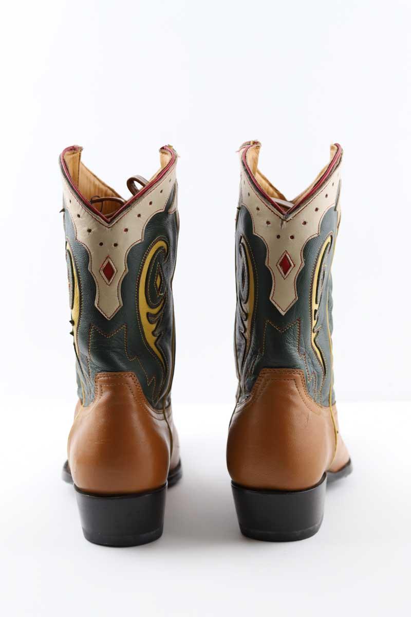 Bottes de cow-boy Old Gringo  Marron
