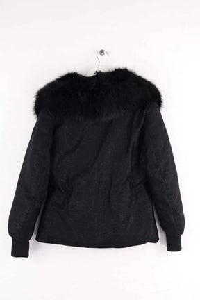 Doudoune Moncler Noir en Laine