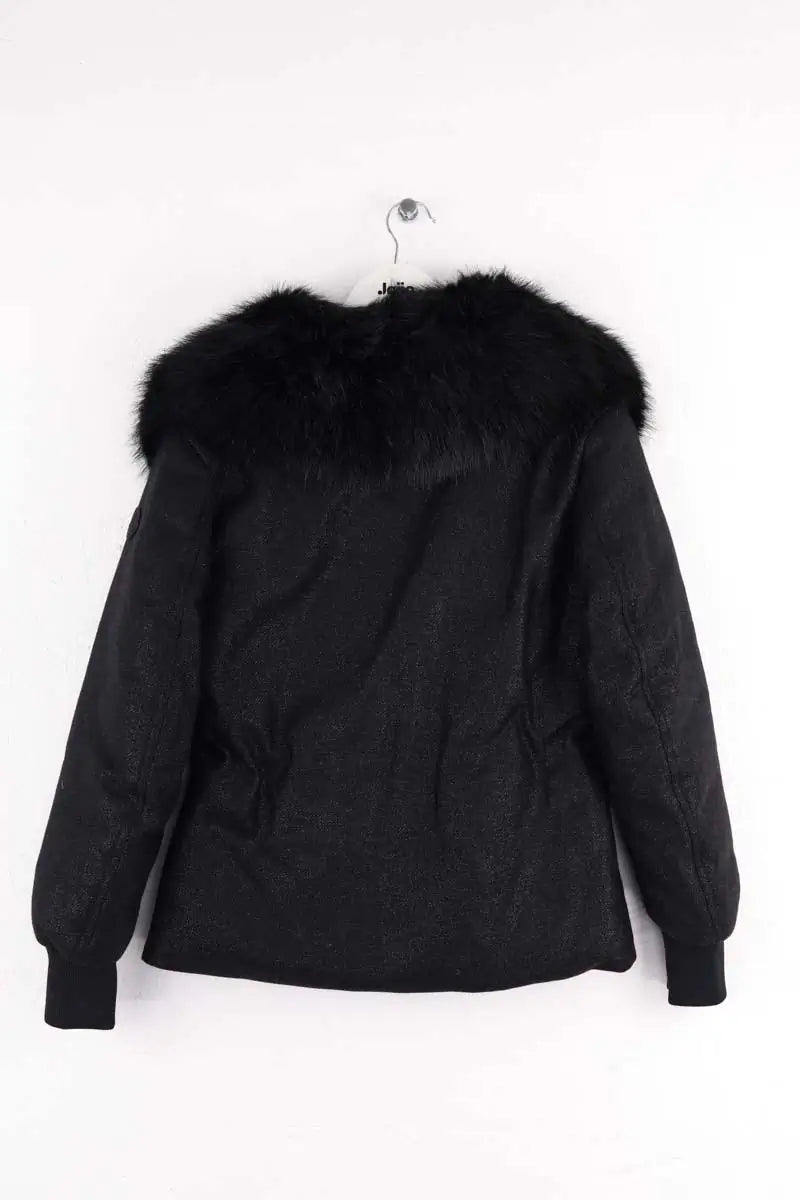 Doudoune Moncler Noir en Laine