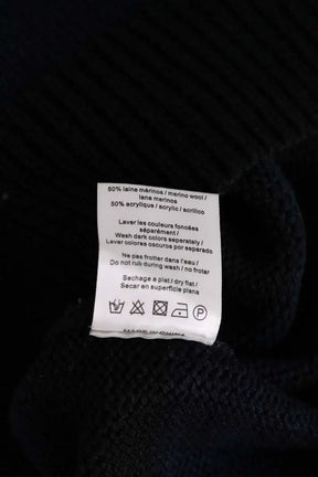 Pull Sandro Marine en Laine