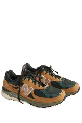 Baskets basses New Balance Camel en Tissu
