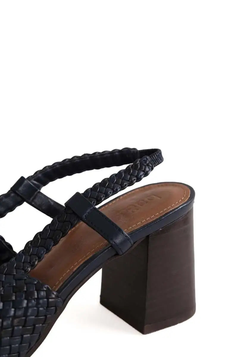 Talons Ba&Sh Marine en Cuir