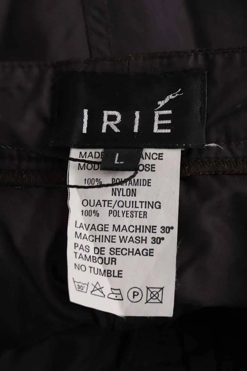 Pantalon Irie Wash Marron en Synthétique