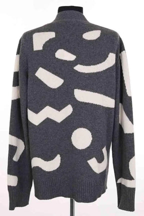 Cardigan Officine Générale Gris en Laine