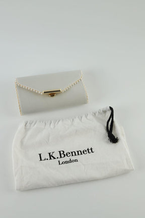 Pochette LK Bennett  Blanc