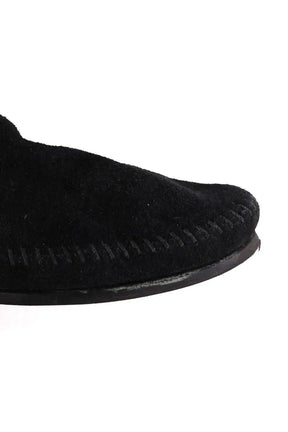 Boots Minnetonka Noir en Daim