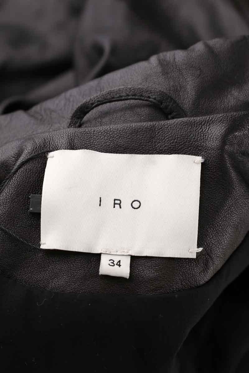 Veste en cuir Iro  Noir