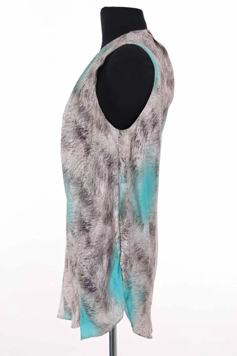 Blouse Carven Multicolore en Soie