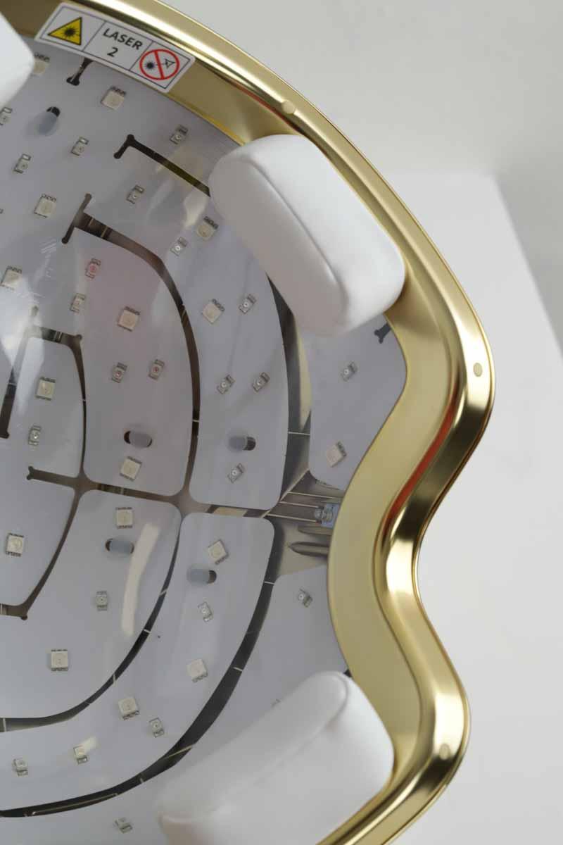 Casque LED cheveux Nooance  Blanc