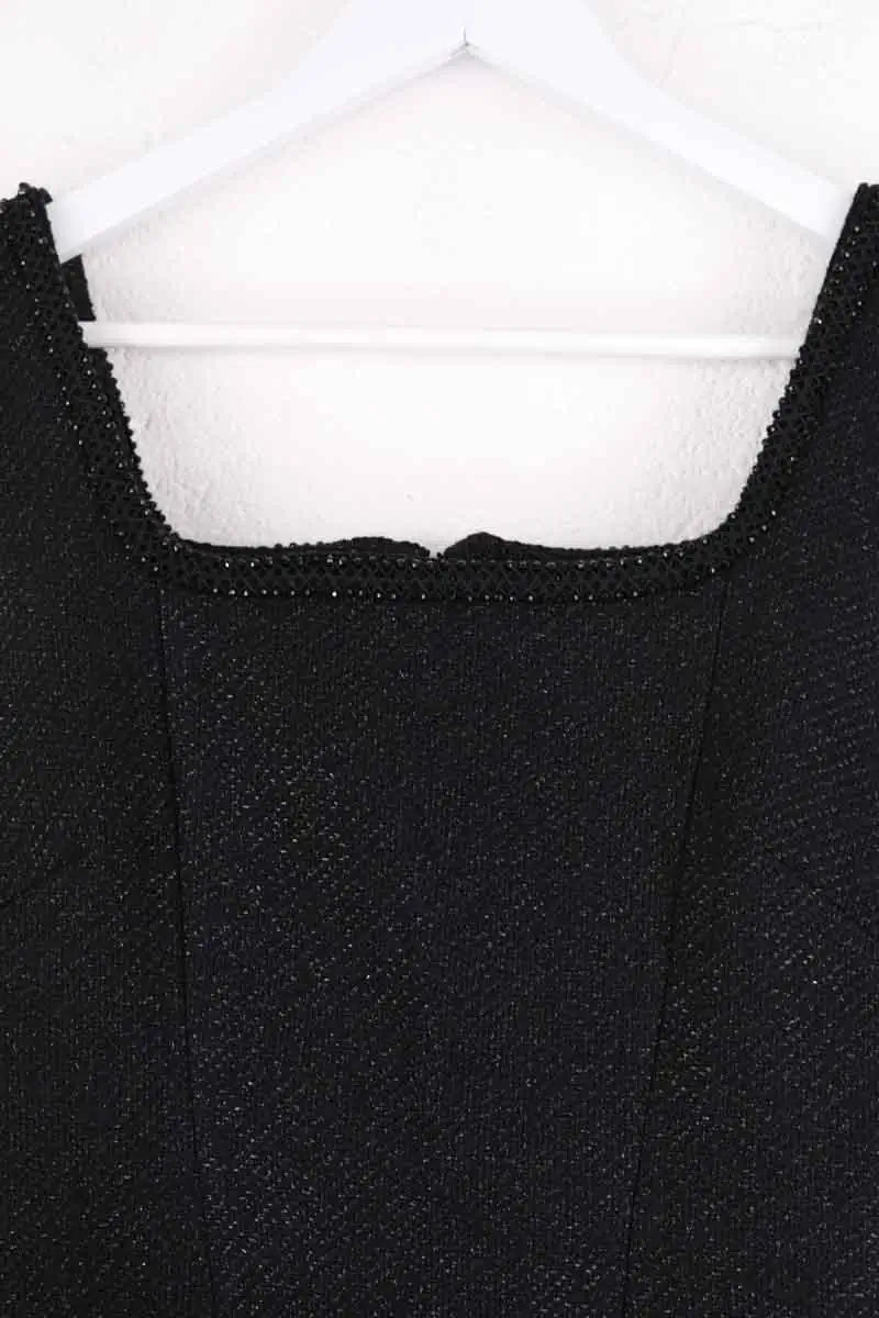 Robe Maje Noir en Synthétique
