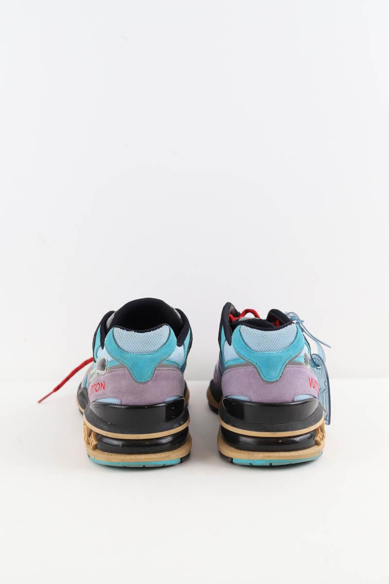 Baskets Louis Vuitton Other Violet