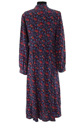 Robe DMN Bleu en Soie