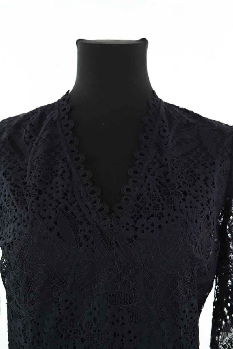 Mi-longueur Claudie Pierlot  Noir