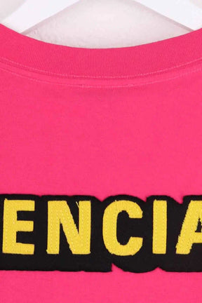 T-shirt Balenciaga Rose en Coton