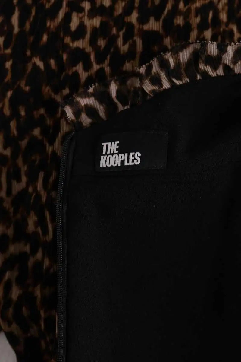 Robe The Kooples Marron en Viscose