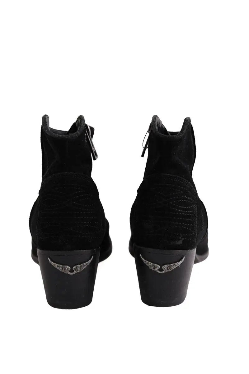 Boots Zadig & Voltaire Noir en Cuir