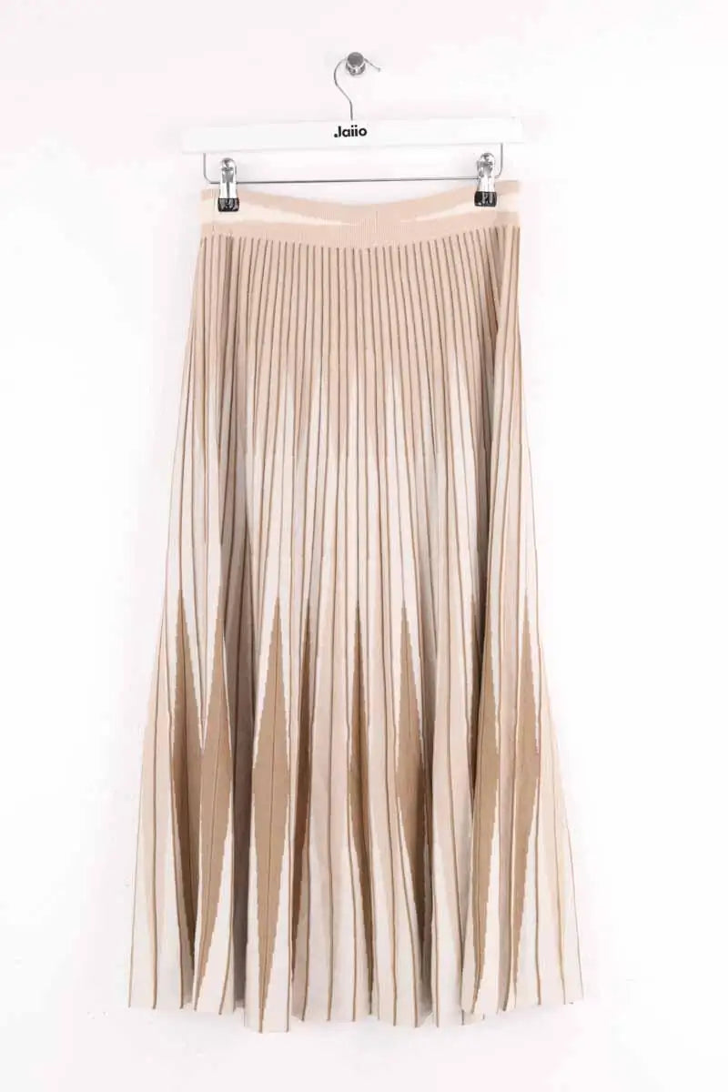 Jupe Kujten Beige en Soie