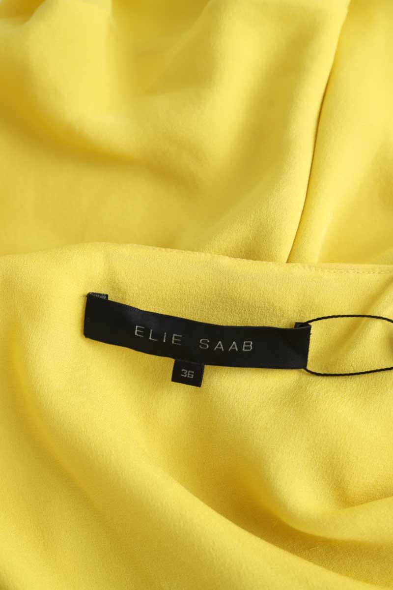 Top Elie Saab  Jaune