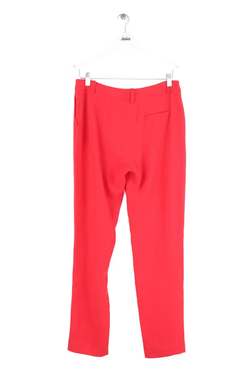 Pantalon droit Maje Rouge en Synthétique