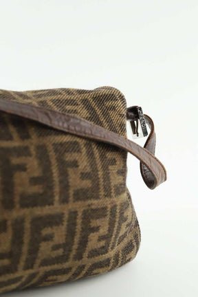 Sacs porté épaule Fendi Mamma Baguette Marron