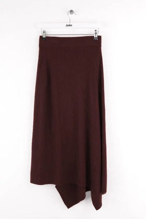 Jupe Notshy Bordeaux en Cachemire