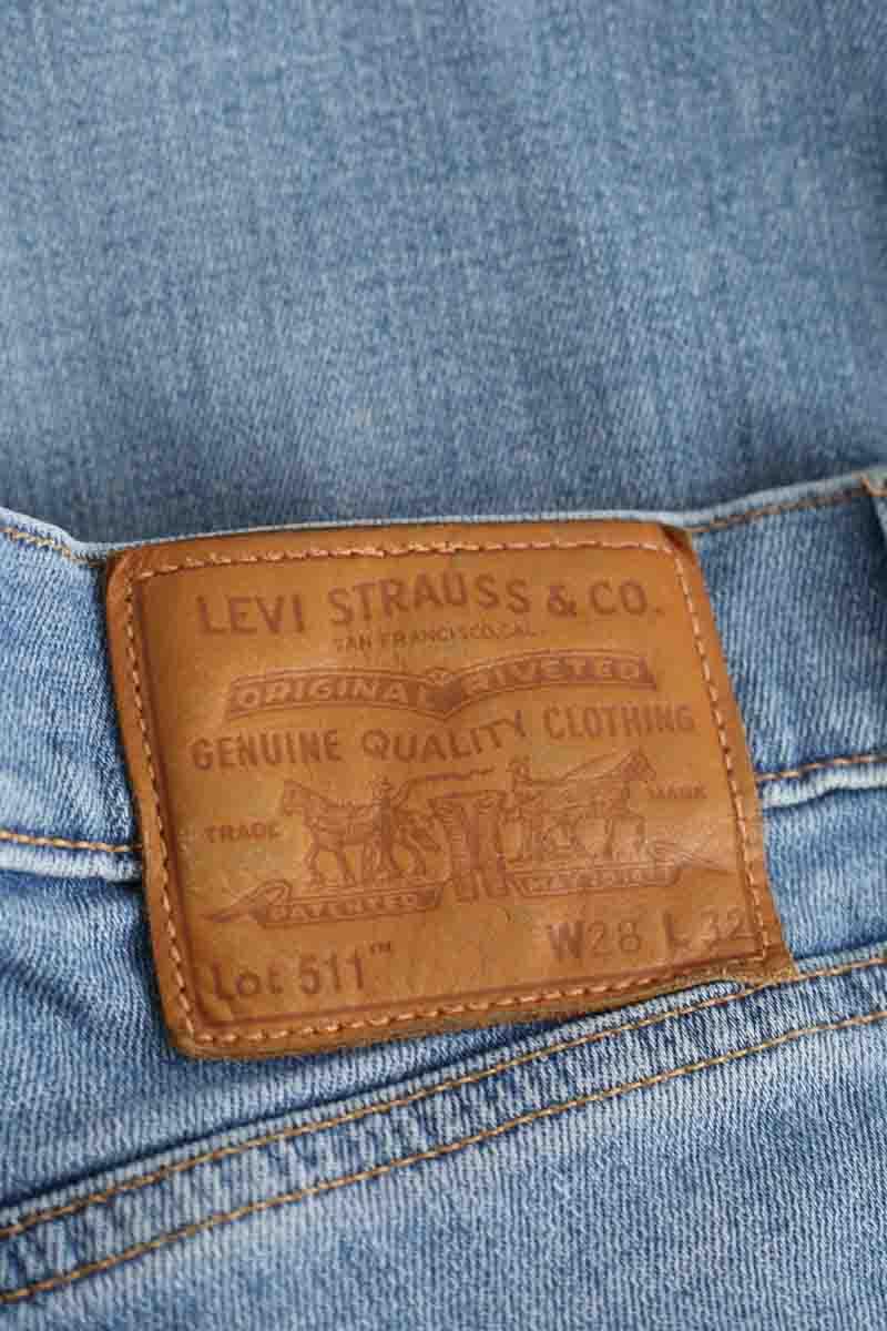 Droit Levi's 511 Bleu