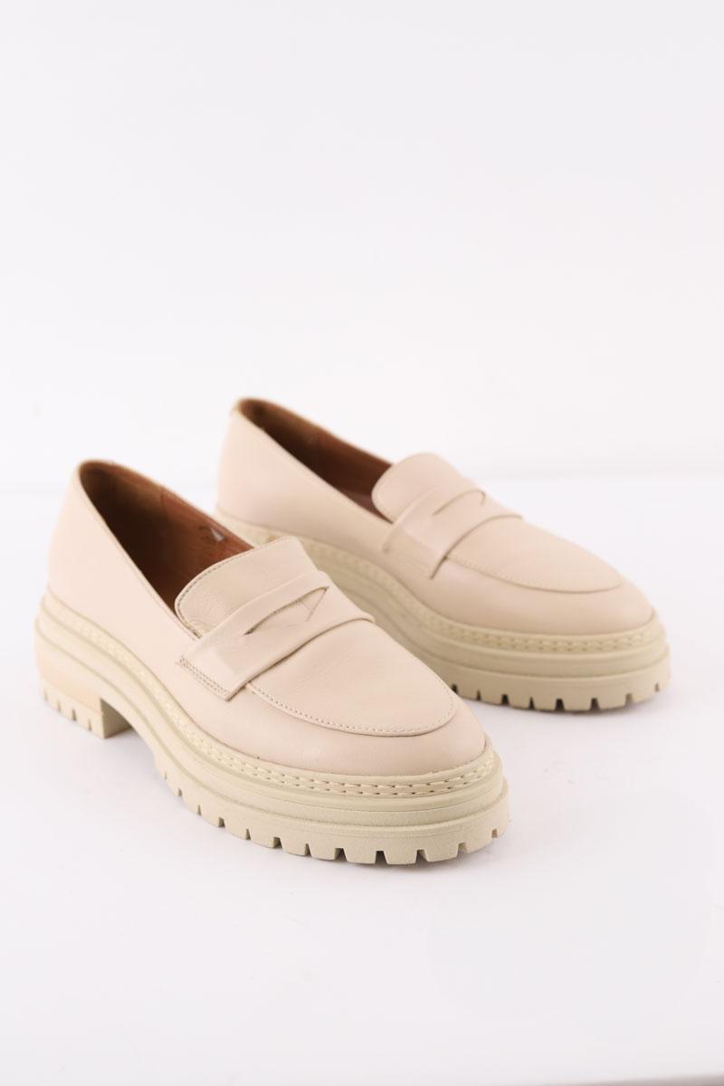 Mocassins bobbies  Blanc